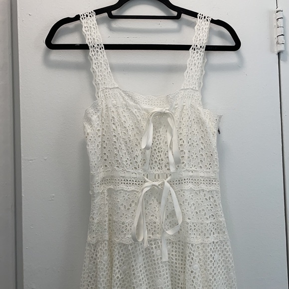 Ulla Johnson embroidered eyelet white dress - Picture 6 of 9